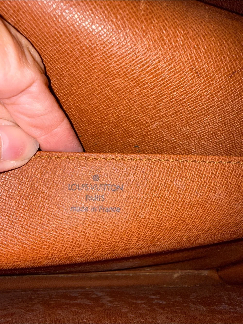 Louis Vuitton Monogram Canvas Briefcase in Brown with Gold Hardware